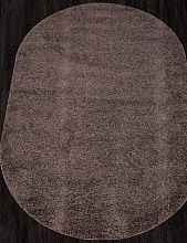 Ковер Шегги коричневый FUTURA S600 F.BROWN Овал