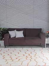 Ковер из искусственного меха RABBIT CARVING PX4003 CREAM / TERRA