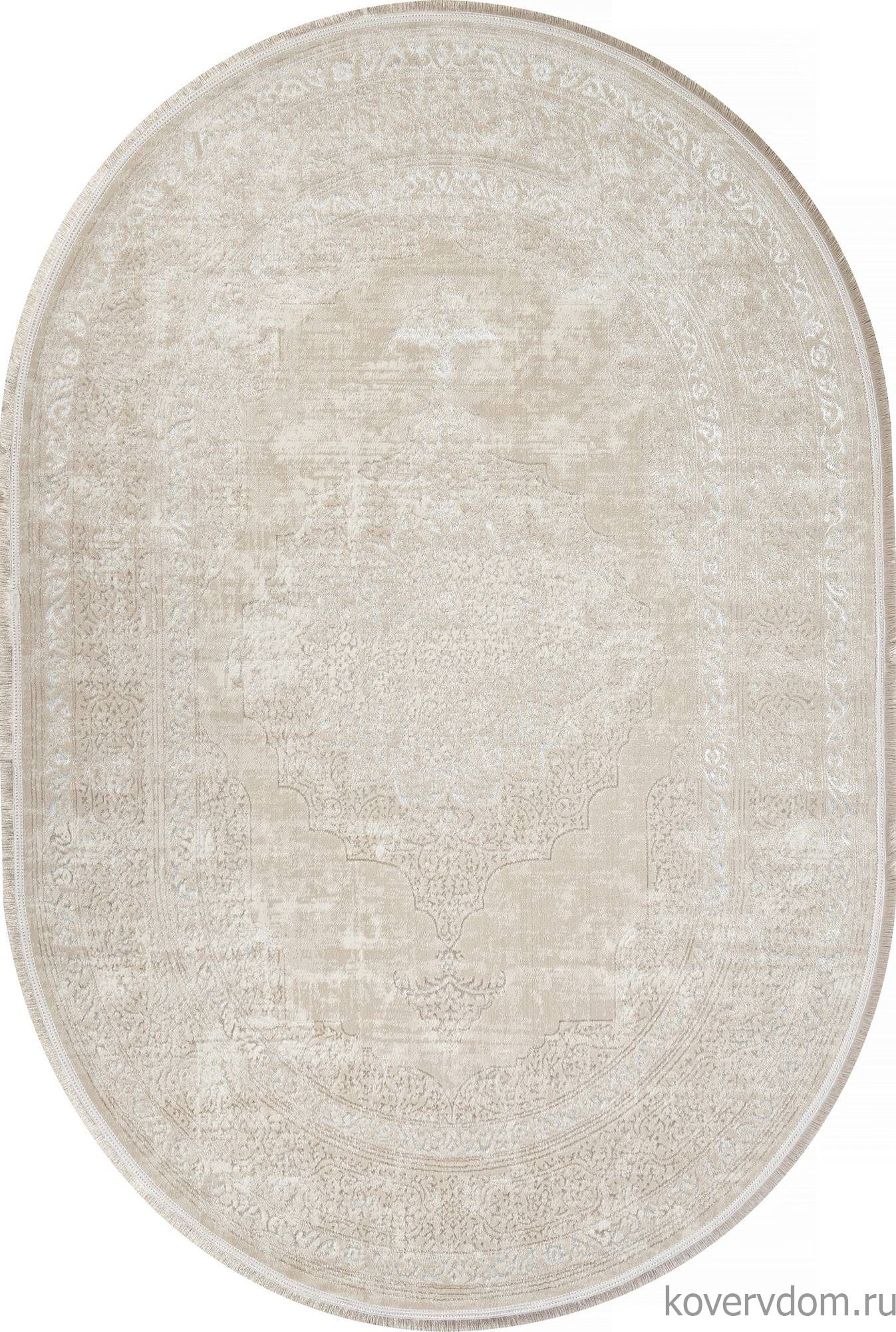 Ковер MIKONOS F566AF CREAM / CREAM Овал