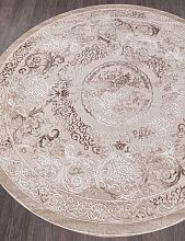 Ковер ARMINA 03701A BROWN / BROWN Круг