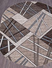 Овальный ковер SIERRA D487 BEIGE-BROWN 2 Овал