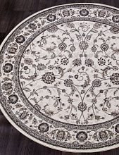 Ковер VALENCIA DELUXE D251 CREAM-BROWN Круг