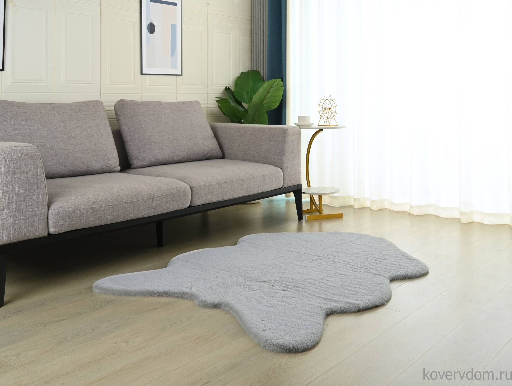 Ковер RABBIT PREMIUM MS1000 L.GREY