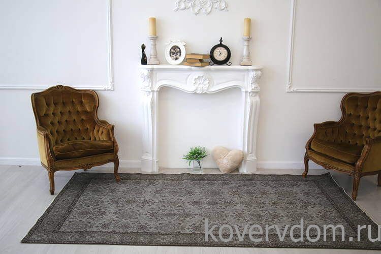 Винтажный ковер 100% шерсть R-4474