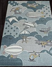 Ковер синий SOFIT C225 MULTICOLOR