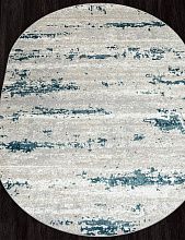Овальный ковер PALERMO-A F298 GRAY Овал