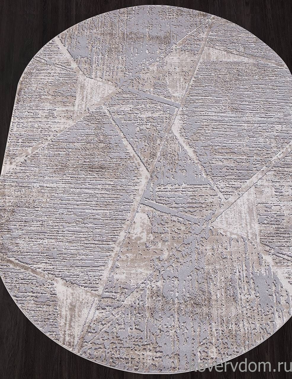 Ковер OPERA 5826B BEIGE / GREY Овал