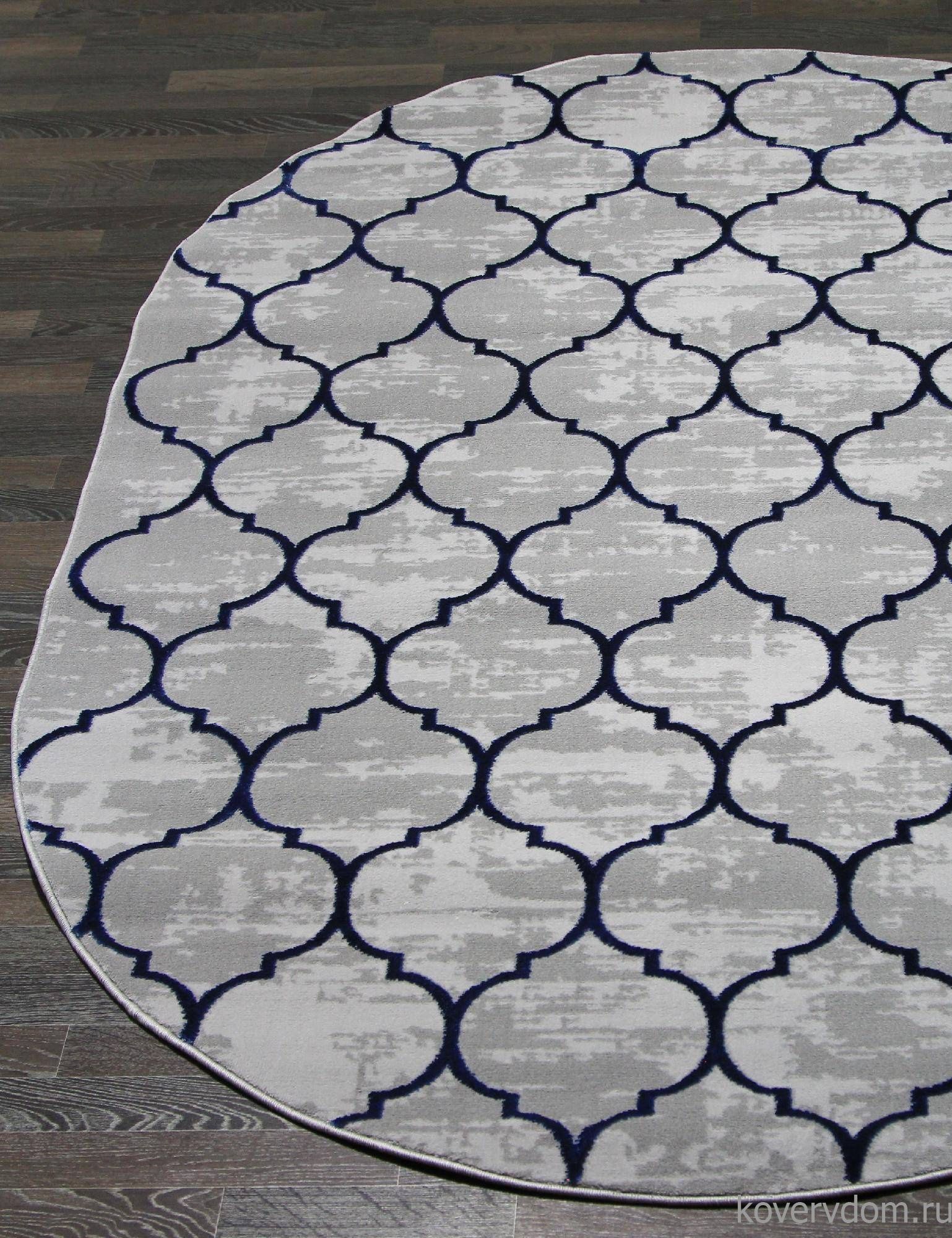 Ковер Pacha 07822G POLY.C.A.GRI / POLY. Овал