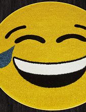 Ковер желтый SMILE NC12 YELLOW Круг