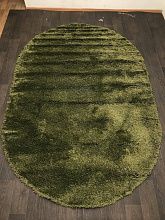 Ковер SHAGGY ULTRA s600 GREEN 2 Овал