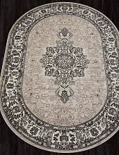 Ковер бежевый GAVANA-A D412 BEIGE Овал