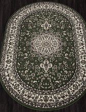 Овальный ковер зеленый GAVANA D411 GREEN Овал