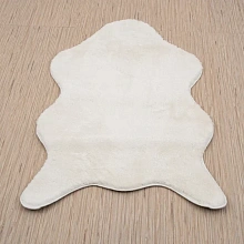 Ковер нестандартной формы из искусственного меха Chic 1000A CREAM_1005 шкура