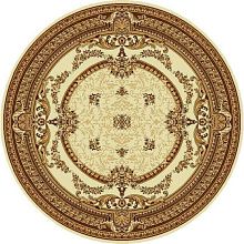 Круглый ковер из шерсти шерстяной Floare DOFIN 209-61148 КРУГ