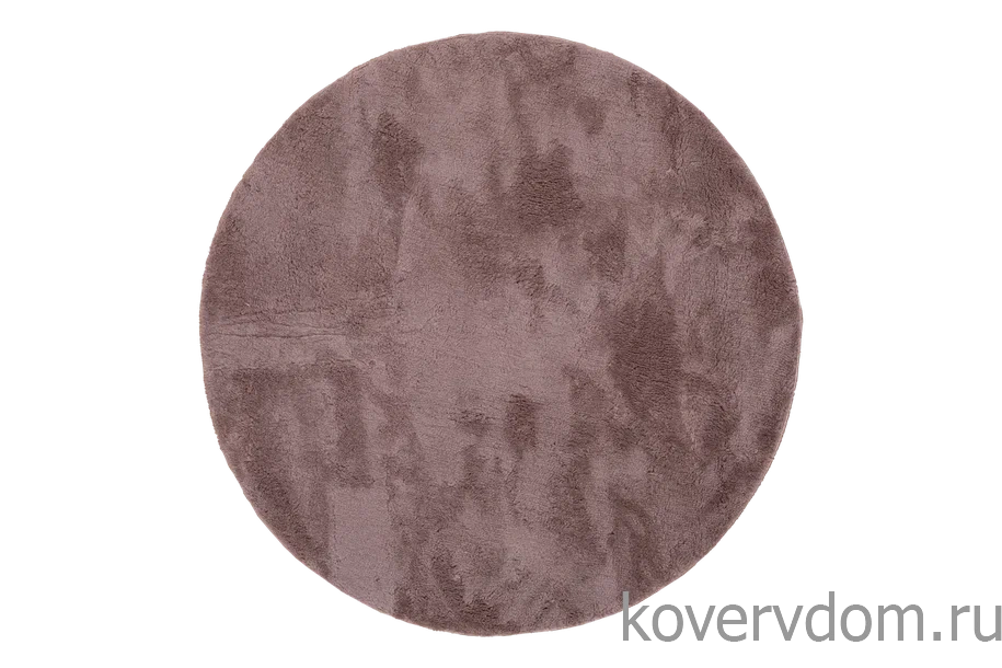 Ковер из искусственного меха Chic 1000A BROWN_3000 круг