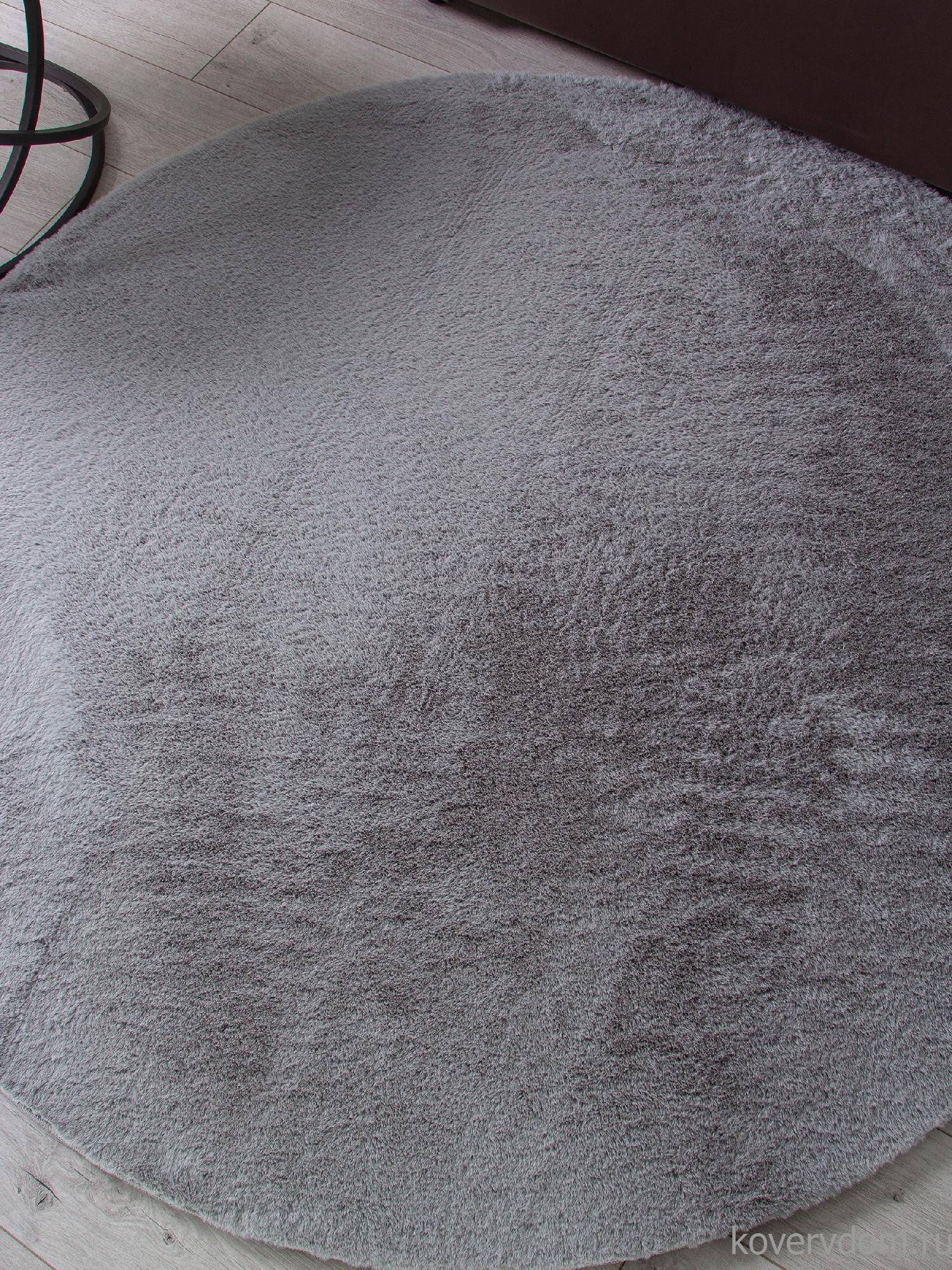 Ковер RABBIT LUXE PX2001 SILVER Круг