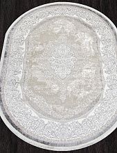 Ковер ALFANI Q009A GREY FDY / CREAM SHRINK Овал