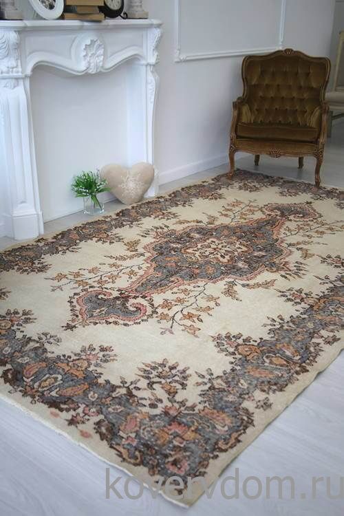 Винтажный ковер 100% шерсть R-417