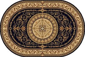 Овальный ковер из шерсти шерстяной Floare VERONA 321-4146 ОВАЛ