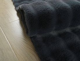 Ковер Шегги черный BUBBLE PREMIUM MS2000 ANTRACITE