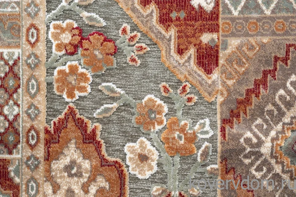 Рельефный ковер из вискозы Genova 38445 7292 71