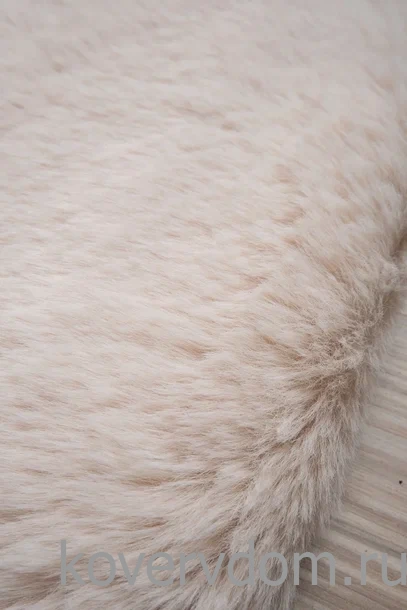 Ковер из искусственного меха Krolik 1000A T2408_BEIGE