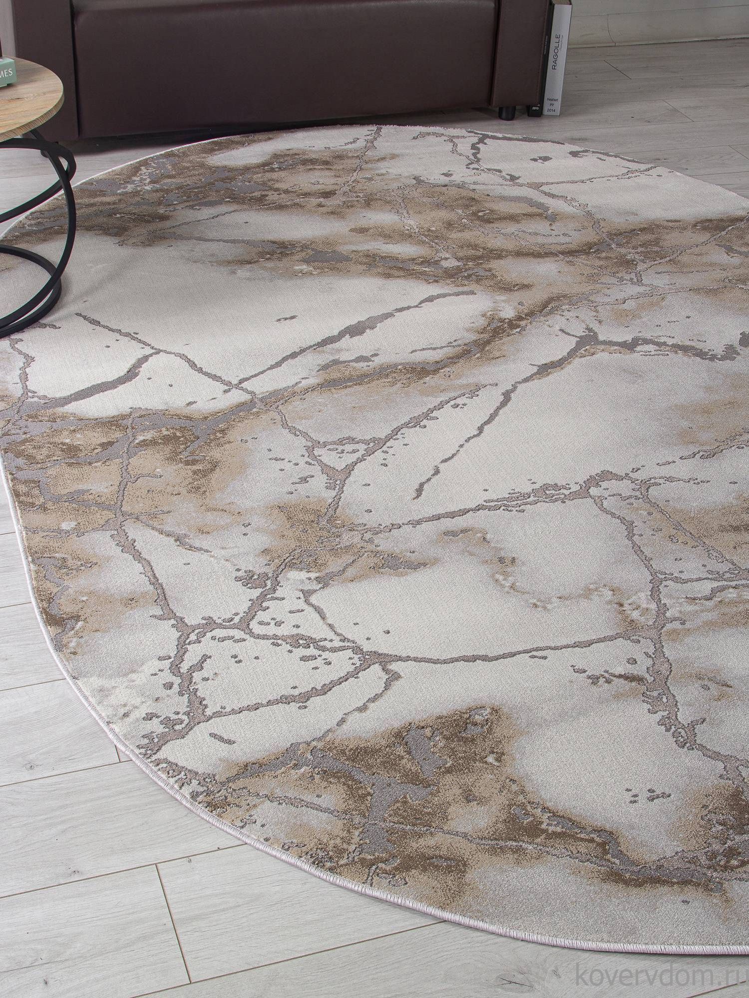 Ковер GRAFF 3270 GRAY-BEIGE Овал