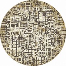 Круглый ковер в гостиную SERENITY D730 BEIGE Круг