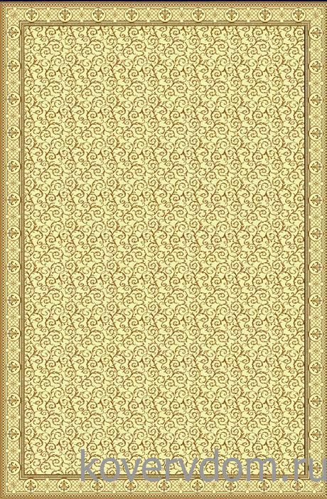 Ковер в кабинет или бильярдную 1-26 слоновая кость