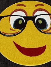 Ковер желтый SMILE NC14 YELLOW Круг