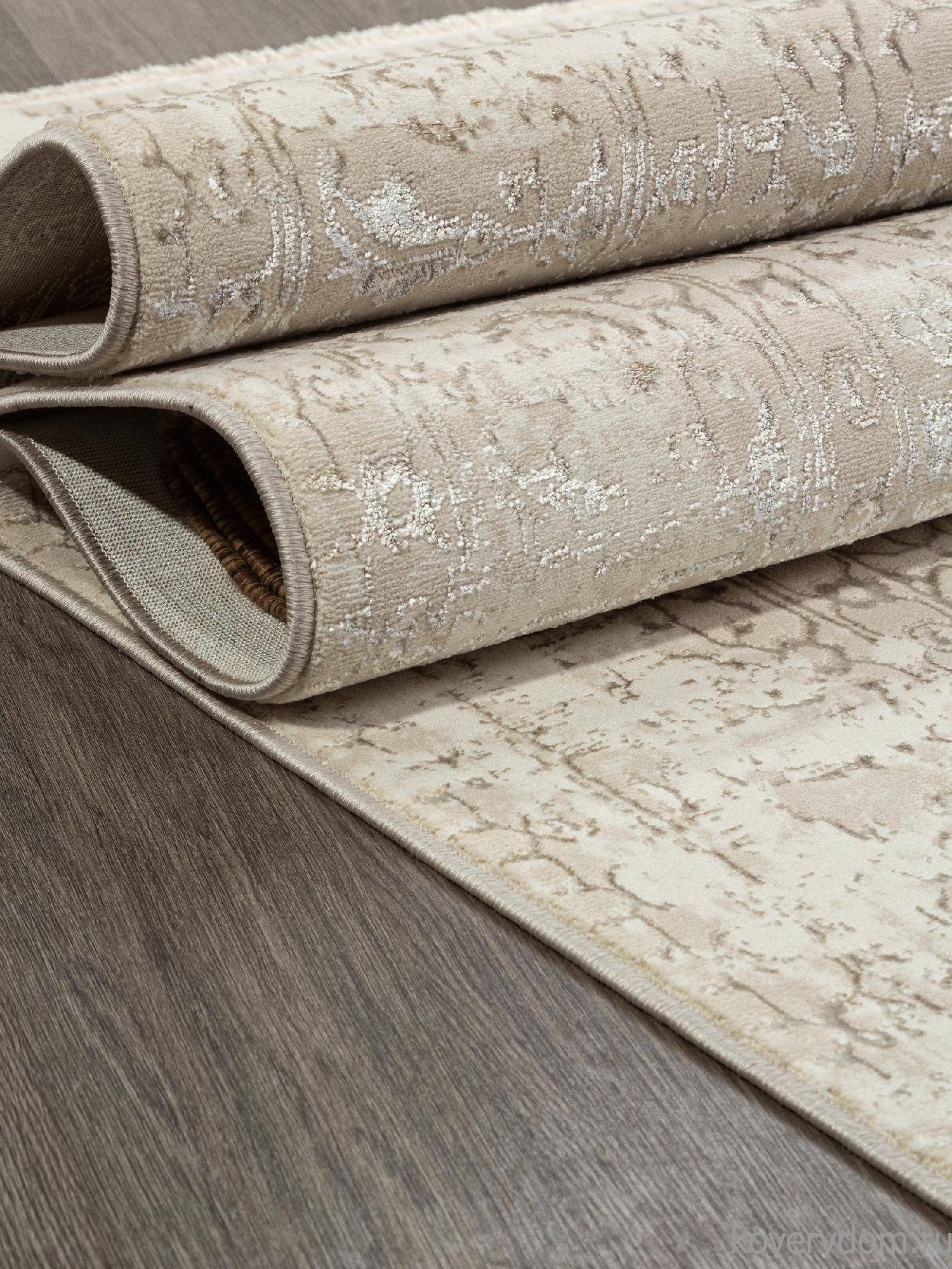 Ковер MIKONOS-A F584AC CREAM / KAHVE