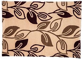 Ковер из шерсти Retro Flower Plum