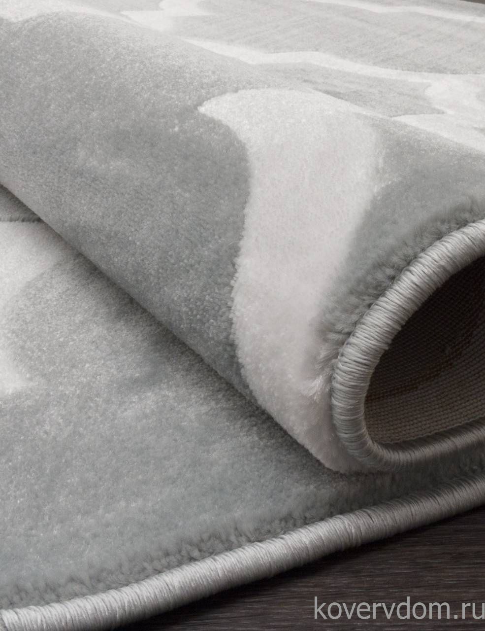 Ковер MEGA CARVING d422 LIGHT BLUE