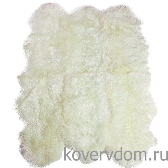 Овчина Новозеландская  6-ти шкурная белая 