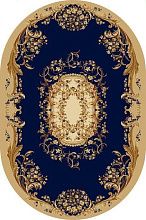 Овальный ковер из Молдовы обычный ворс шерстяной Floare PASSAGE 062-4688 ОВАЛ