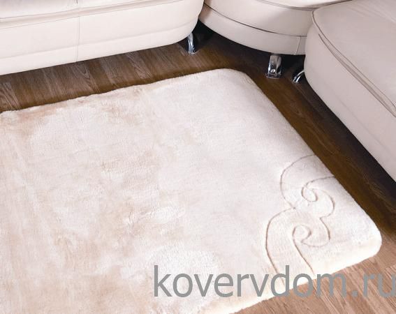 Ковер из стриженной  овчины SW05-01B  кремовый