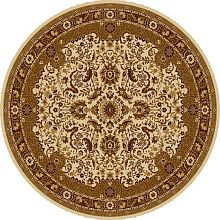 Круглый ковер из шерсти шерстяной Floare SUMMER 107-1149 КРУГ