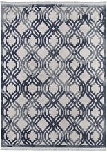 Ковер из Турции синий SARDES TRUVA 08423T BLUE / BLUE