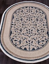 Ковер STAR P0384 D.BLUE / D.BLUE Овал