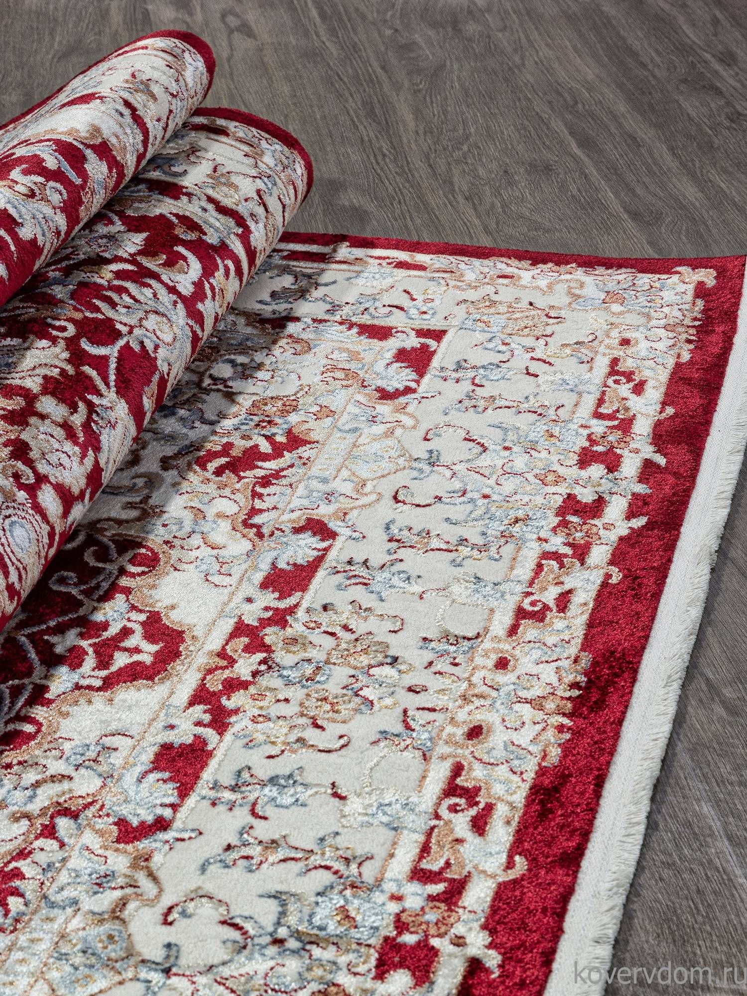 Ковер ASADU 00642A BURGUNDY / BURGUNDY