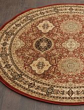 Круглый ковер красный IZMIR d101 RED Круг