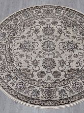 Ковер LUXE L009 CREAM-BROWN Круг