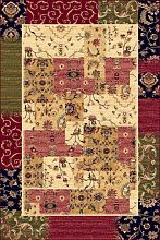 Шерстяной ковер из шерсти коричневый Hunnu 6A1566 003