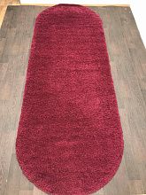 Ковер Шегги розовый SHAGGY ULTRA s600 PURPLE Овал