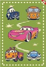 Детский ковер из Беларуси Гонки зеленый