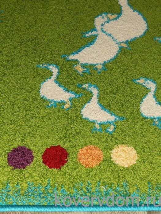 Ковер детский FUNKY Myk lime